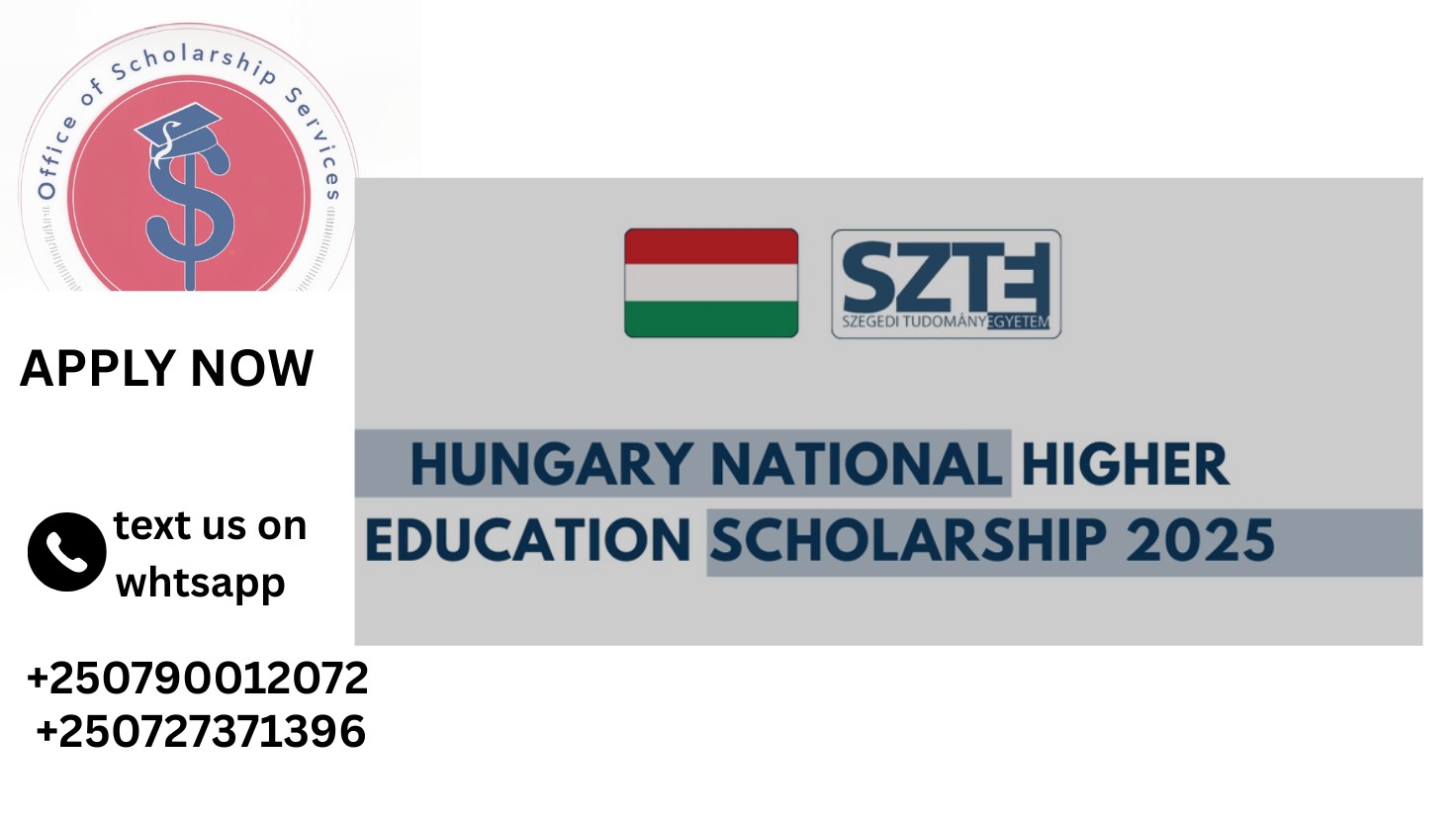 🎓Hungary National Higher Education Scholarship 2025/26 (University of Szeged)