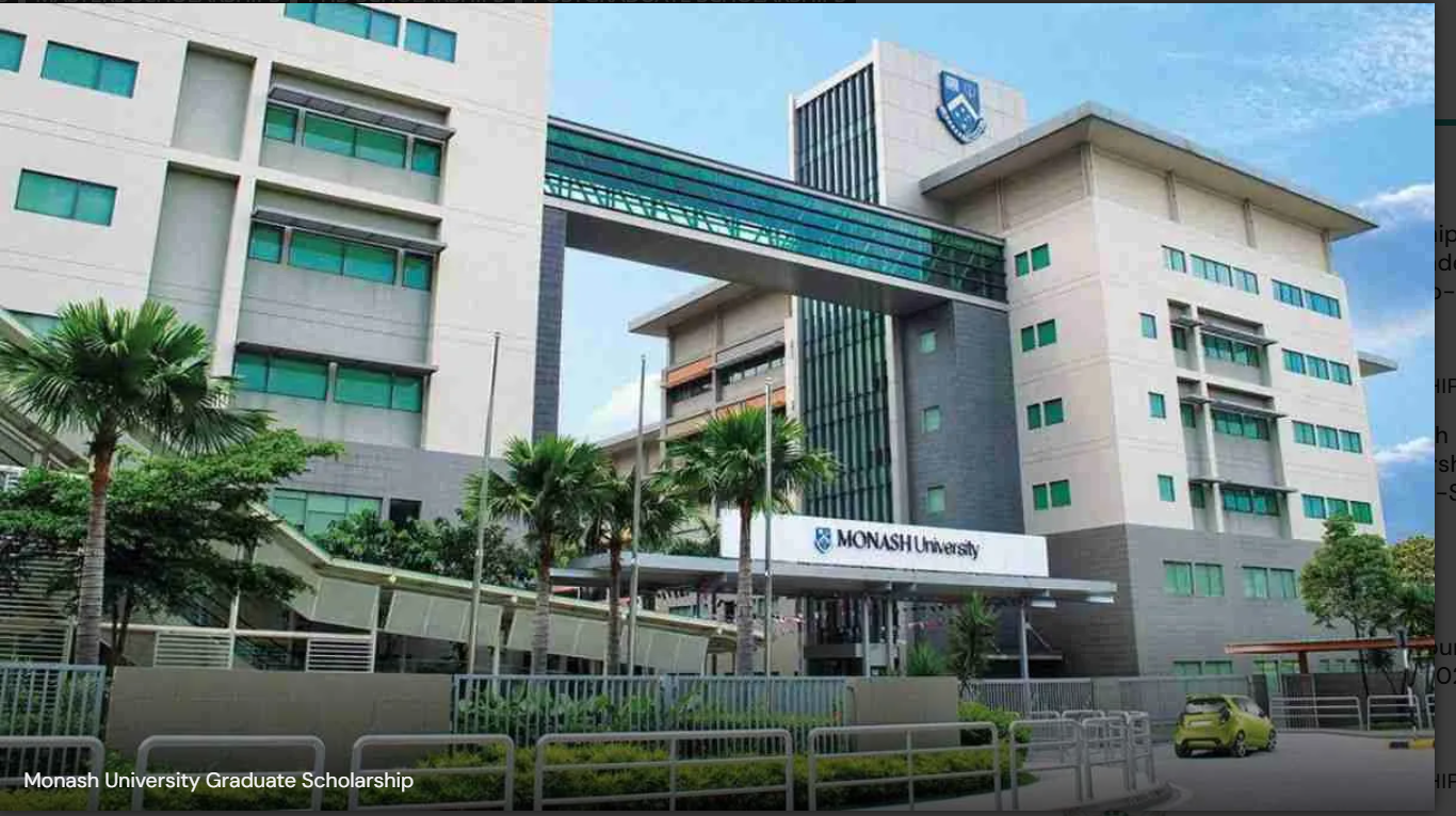 Monash University Graduate Scholarship in Australia 2025 | Fully Funded