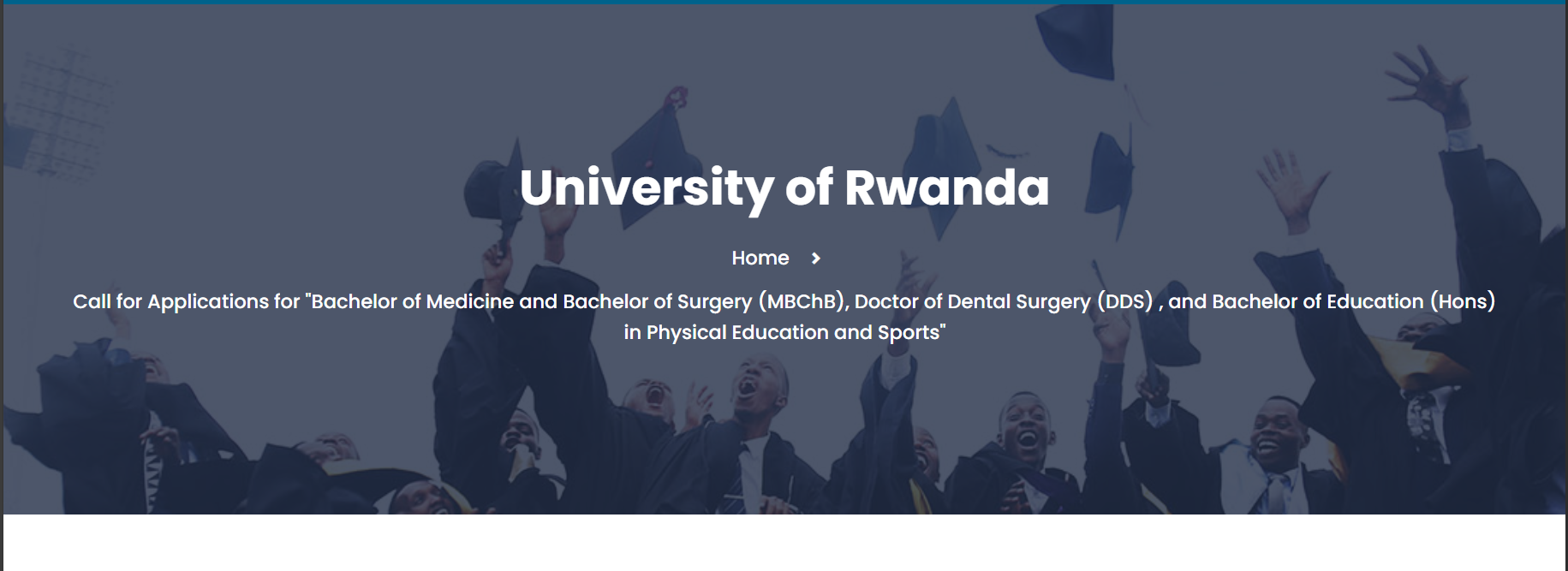  University of Rwanda (UR) Scholarship Opportunity2025-2026