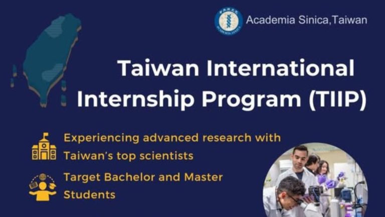 Taiwan International Internship Program (TIIP) 2025 | Fully Funded