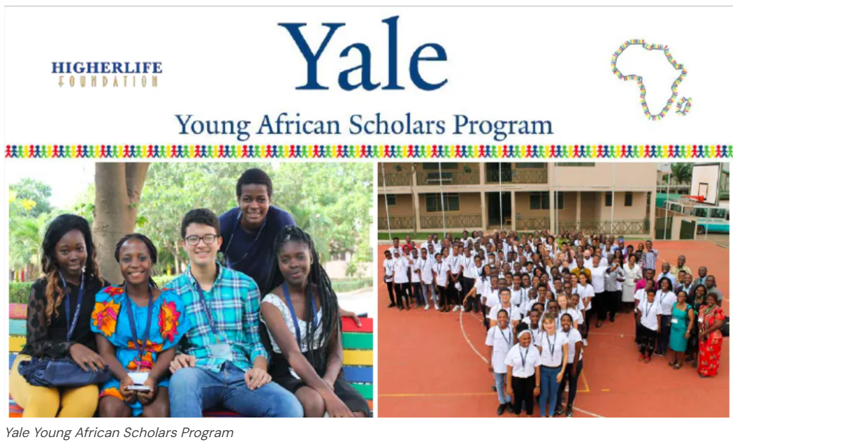 2025 Yale Young African Scholars Program in USA | Fully Funded