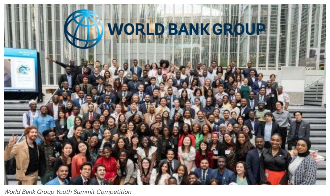 World Bank Group Youth Summit Competition 2025: Fully Funded