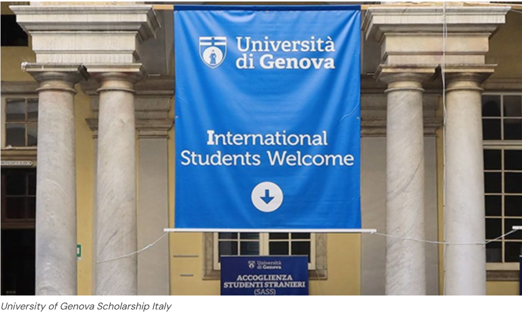 2025 University of Genova Scholarship in Italy | How To Apply